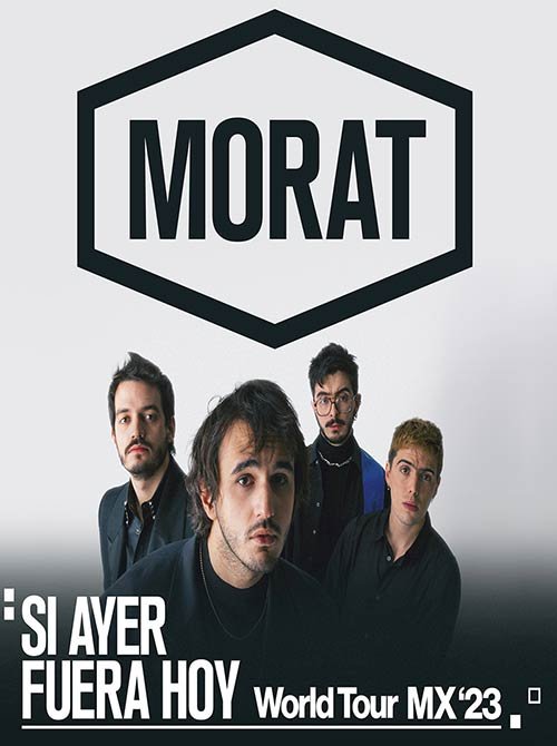 Precios, horarios, sedes y fechas de Morat en México 2023
