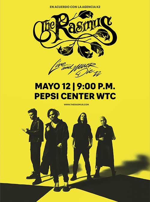 The Rasmus México 2023, precio de boletos, hora, sede y fecha