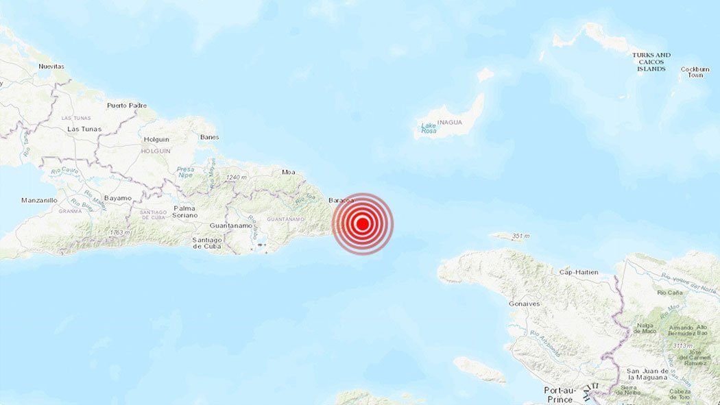 Un sismo de magnitud 4,5 se ha registrado la mañana de este miércoles en Cuba, localizándose su epicentro a 40 kilómetros al sureste de Baracoa, en la provincia de Guantánamo, según el Centro Sismológico Euro-Mediterráneo (CSEM).
