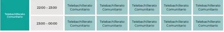 Horarios Aprende en Casa del 24 al 28 de agosto preescolar primaria, secundaria y bachillerato