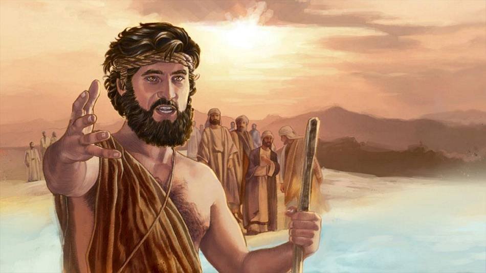 Juan el Bautista es mencionado en los cuatro evangelios canónicos y en el evangelio no canónico de los nazarenos, los sinópticos de Marcos, Mateo y Lucas describen el bautizo de Jesús. En el Evangelio de Juan hay una mención del hecho.
