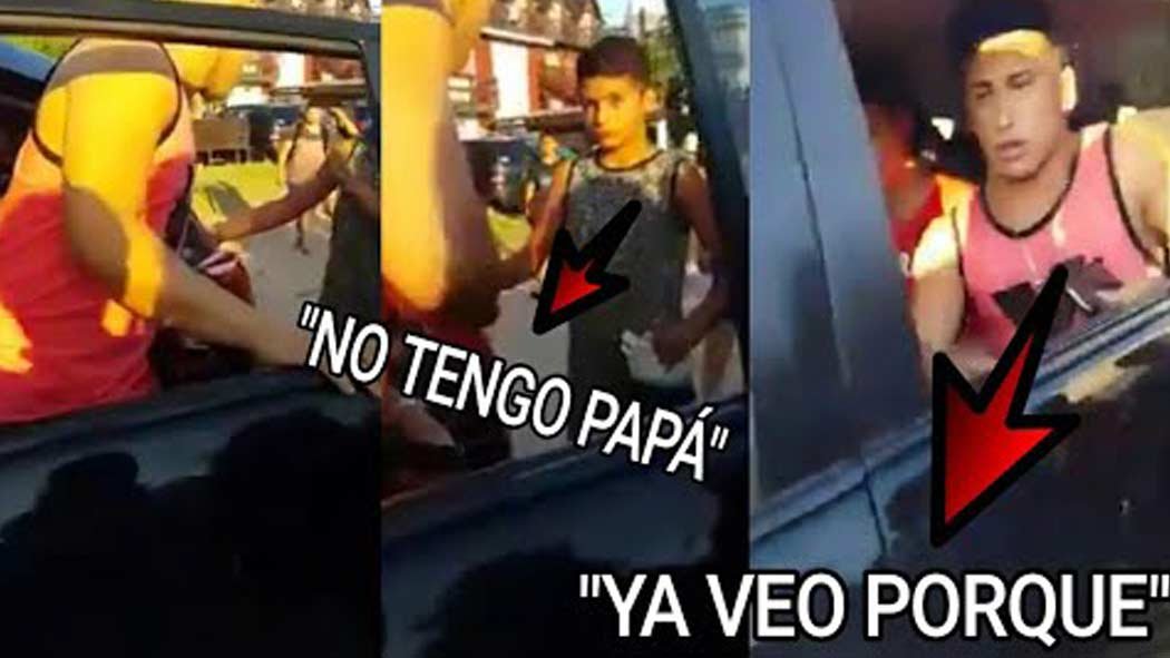 A través de las redes sociales se filtró un video de Yao Cabrera que generó una gran repudio por parte de los usuarios. En la imagen se lo puede ver dentro de un auto mientras que un grupo de niños le piden desde saludos, fotos y grabaciones.