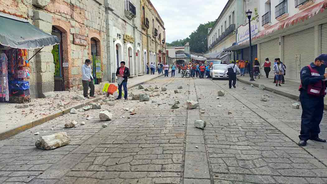 Se registra fuerte sismo en CDMX y Oaxaca preliminar 7 junio 23 de 2020