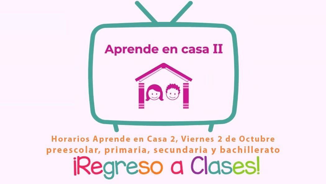 Derivado de la pandemia de coronavirus en México, la Secretaría de educación Pública determinó que el regreso a clases para el ciclo escolar 2020-2021 se llevará a cabo a distancia, con horarios y canales de televisión, y se mantendrá así hasta que las condiciones de la emergencia sanitaria lo permitan. Derivado de la pandemia de coronavirus en México, la Secretaría de educación Pública determinó que el regreso a clases para el ciclo escolar 2020-2021 se llevará a cabo a distancia, con horarios y canales de televisión, y se mantendrá así hasta que las condiciones de la emergencia sanitaria lo permitan.