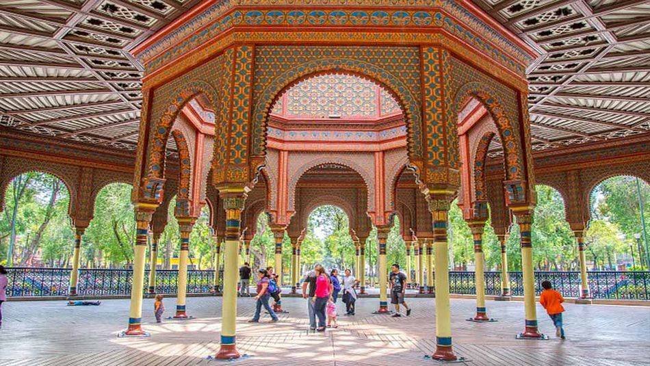 Kiosco Morisco de Santa María la Ribera una joya arquitectónica con influencia árabe