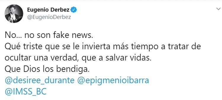 No... no son fake news. Qué triste que se le invierta más tiempo a tratar de ocultar una verdad, que a salvar vidas. Que Dios los bendiga