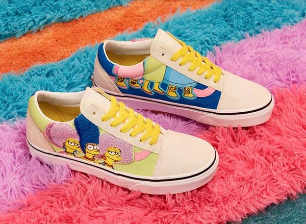 Vans celebra 30 años de Los Simpson con colección de tenis