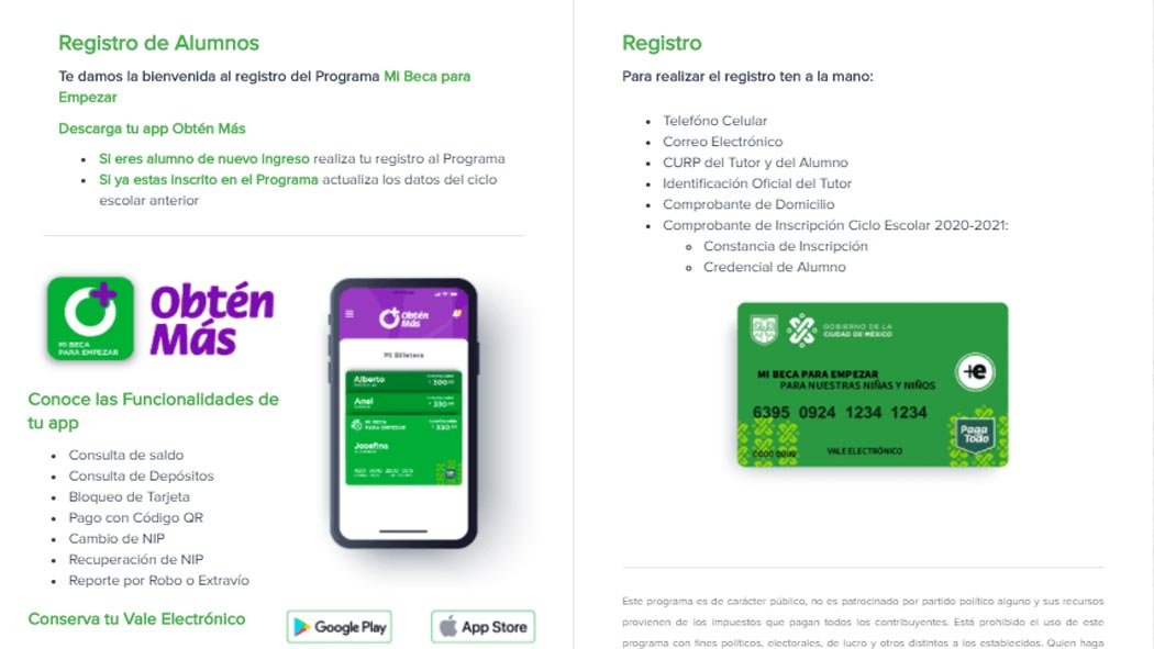 Aplicación Mi Beca para Empezar ¿Cuál es, cómo encontrarla y registrarte?