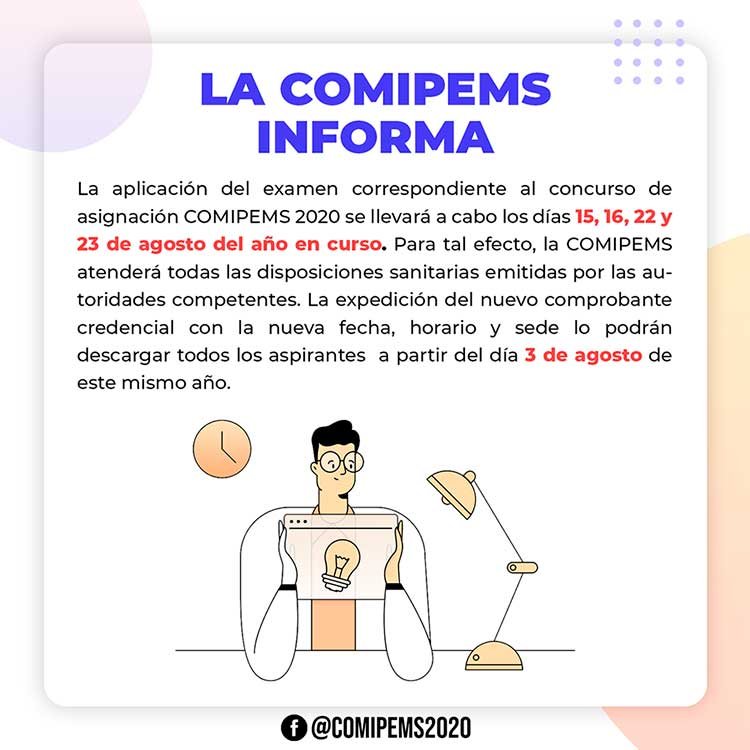 ¿Cómo y donde descargar Nuevo comprobante para examen Comipems?