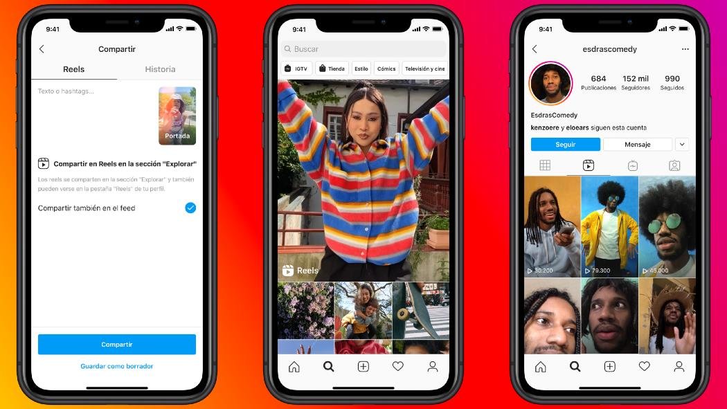 Instagram en la lucha por ser LA red social definitiva lanza Reels 01