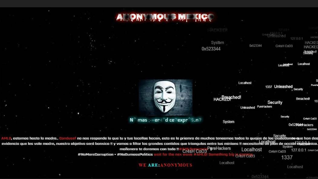 Primero fue el sitio de Conapred y ahora el de Condusef. Con el primero, un grupo identificado como Anonymous Iberoamerica se apoderó del sitio principal de la dependencia, pero en la tarde de este 6 de julio, otro más identificado como Anonymous México se ha hecho con el la página principal de Condusef. Primero fue el sitio de Conapred y ahora el de Condusef. Con el primero, un grupo identificado como Anonymous Iberoamerica se apoderó del sitio principal de la dependencia, pero en la tarde de este 6 de julio, otro más identificado como Anonymous México se ha hecho con el la página principal de Condusef.