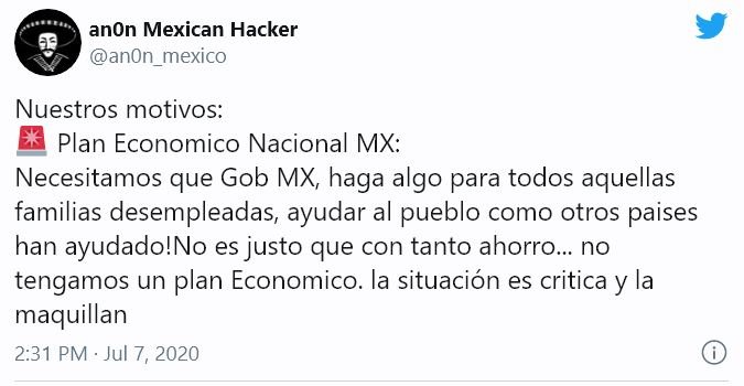 Anonymous amenazó y cumplió, web de Banxico hackeada, sigue Hacienda
