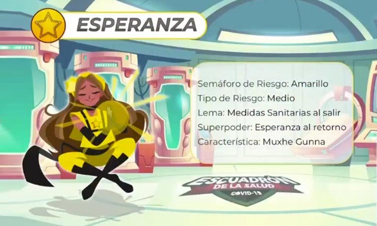 Escuadrón de la Salud nuevas aliadas de Susana Distancia