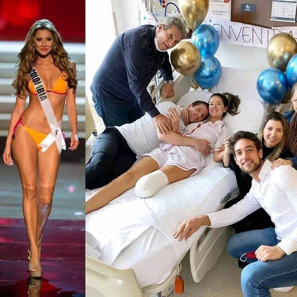 Daniella Álvarez, Miss Colombia 2012, pierde su pie y cuenta vivencia
