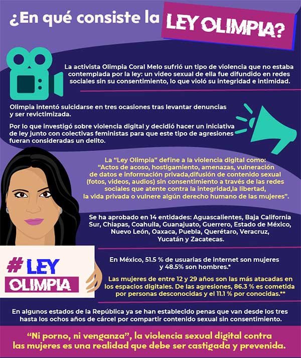 Aprueban por unanimidad "Ley Olimpia" en BC ¿Que es la Ley Olimpia?