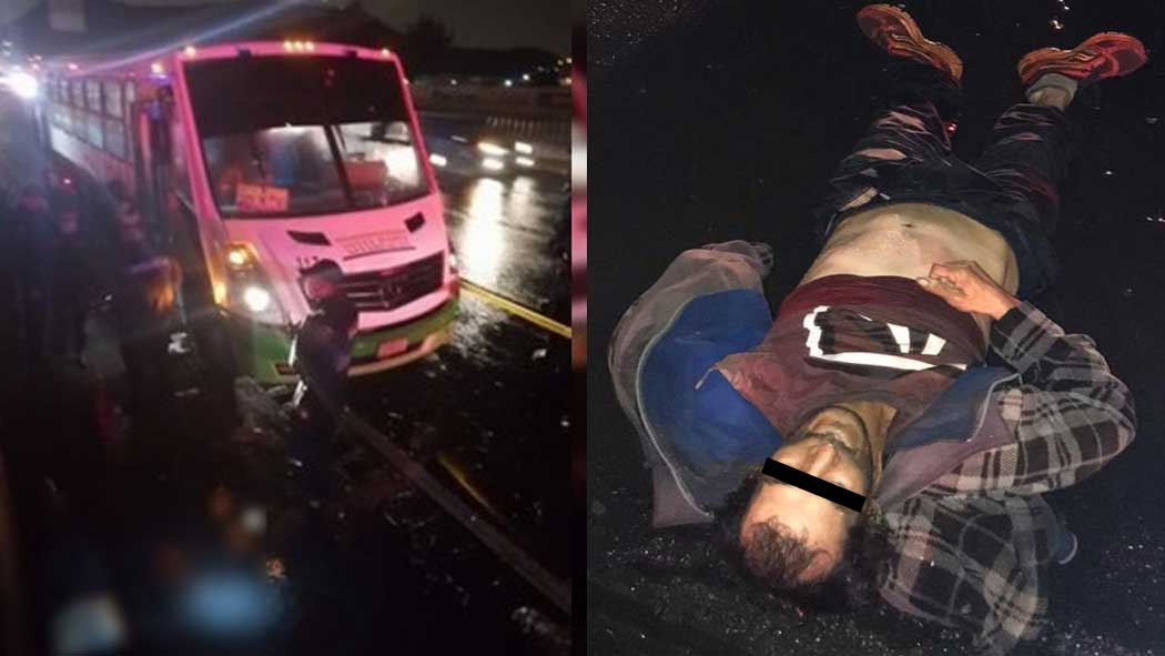 La noche de este miércoles, un hombre que se identificó como militar mató a tres hombres e hirió a varios, todos presuntamente cometerían un asalto a pasajeros de una unidad de transporte público.