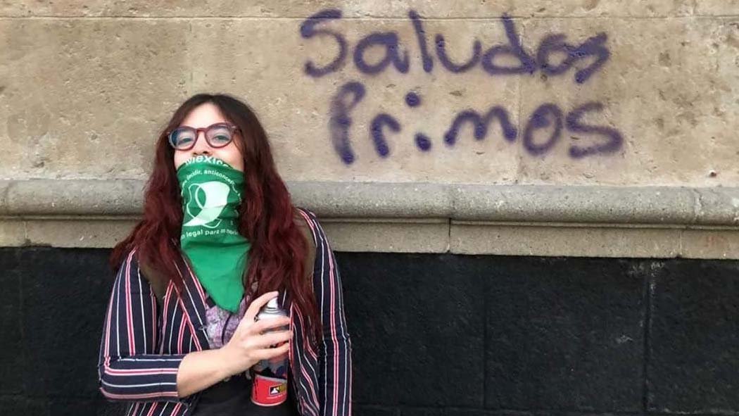 Señalan supuesta prima de Andrea Legarreta por participar en protesta