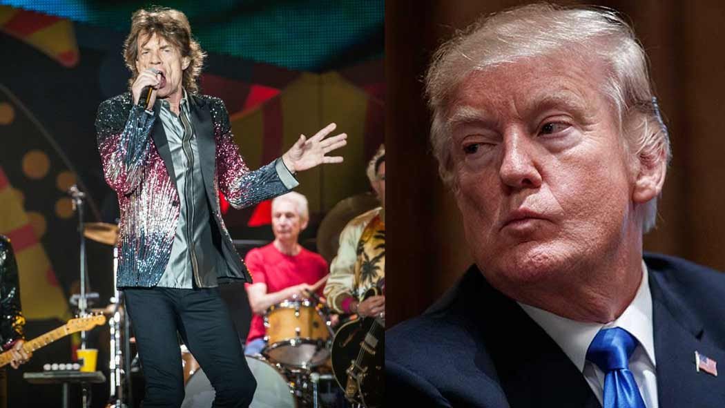 Los Rolling Stones amenazaron el domingo al presidente de Estados Unidos, Donald Trump, con iniciar acciones legales por el uso de sus canciones en los actos de campaña del mandatario pese a las notificaciones legales exigiendo que deje de hacerlo. Los Rolling Stones amenazaron el domingo al presidente de Estados Unidos, Donald Trump, con iniciar acciones legales por el uso de sus canciones en los actos de campaña del mandatario pese a las notificaciones legales exigiendo que deje de hacerlo.