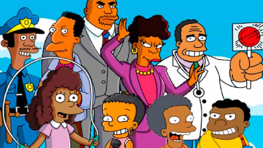 La mítica serie animada «Los Simpson» anunció este viernes que no usará más actores blancos para interpretar a personajes de minorías étnicas.