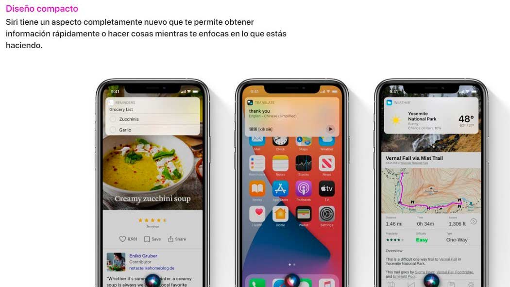 IOS 14 viene a cambiar la forma en la que usamos nuestro iPhone siri