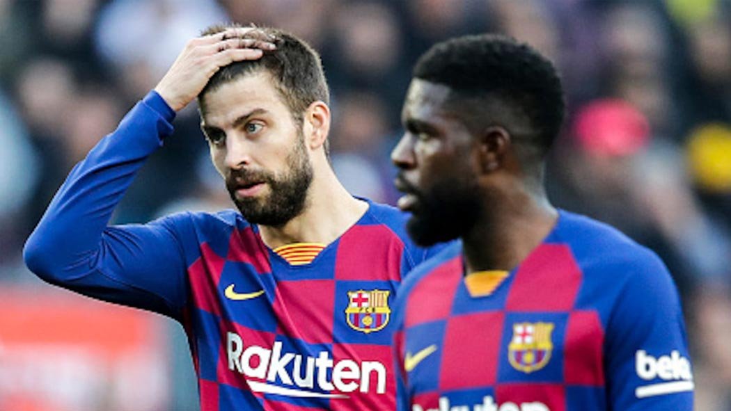 El Barça anunció que el central francés sufre un problema en el sóleo de la pierna derecha y, aunque no especificó el alcance de la lesión, tiene una rotura muscular. El Barça anunció que el central francés sufre un problema en el sóleo de la pierna derecha y, aunque no especificó el alcance de la lesión, tiene una rotura muscular.