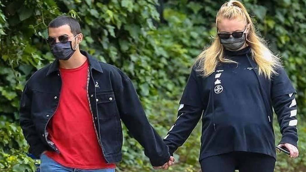 Sophie Turner y Joe Jonas muestran la pancita que confirmó su embarazo