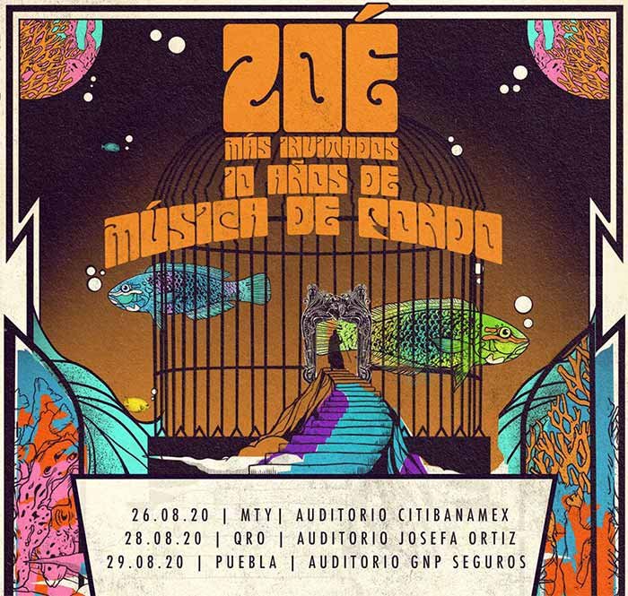 Zoe reprograma sus presentaciones en Mexico