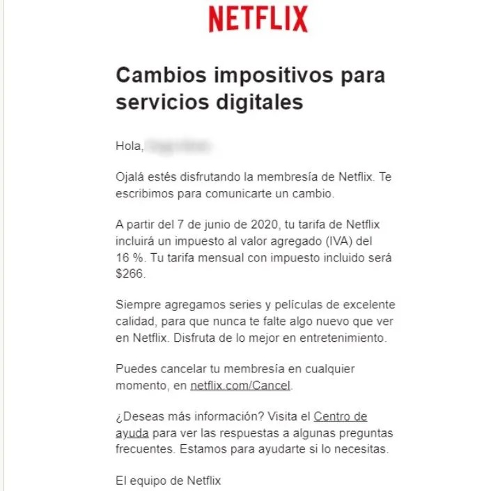 Netflix subirá sus precios en México a partir del 1 de junio de 2020