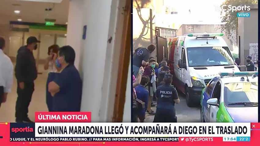 Diego Maradona será operado de un hematoma subdural en la cabeza