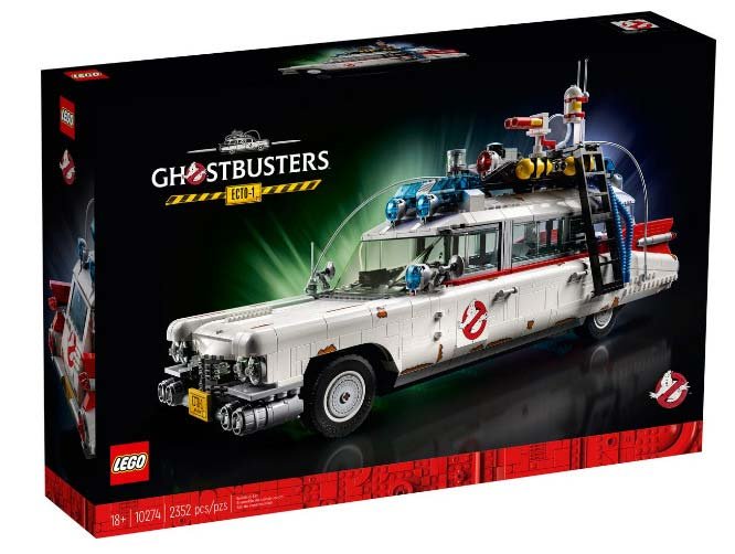 LEGO crea figura a escala del Ecto 1 de Ghostbusters Afterlife