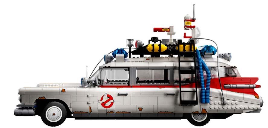 LEGO crea figura a escala del Ecto 1 de Ghostbusters Afterlife