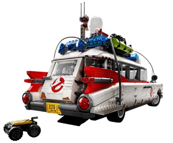 LEGO crea figura a escala del Ecto 1 de Ghostbusters Afterlife