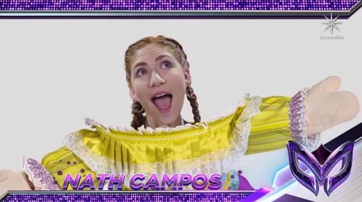Nath Campos es Lele en Quién es la máscara quedo eliminada