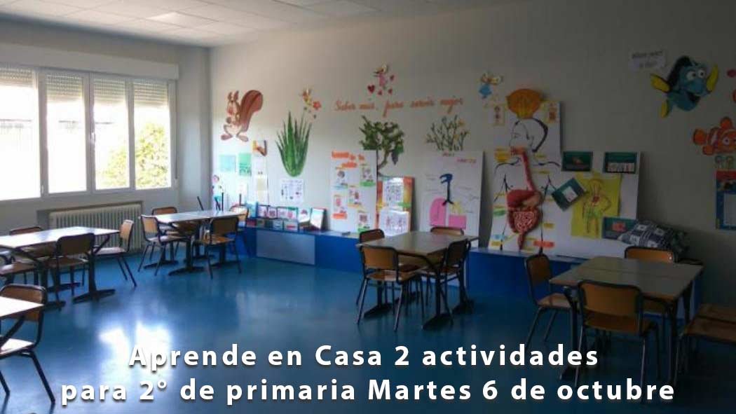 Aquí te mostramos las actividades y preguntas para segundo grado de primaria este martes 6 de octubre a través del programa
