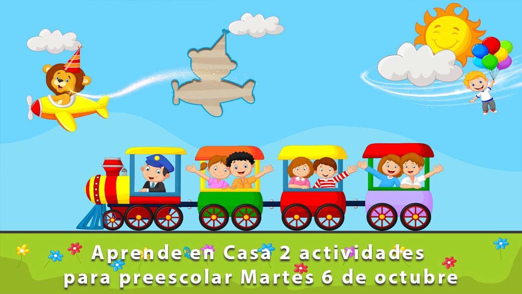 Aquí te proporcionamos las preguntas y actividades para nivel prescolar de este martes 6 de octubre que indica el programa