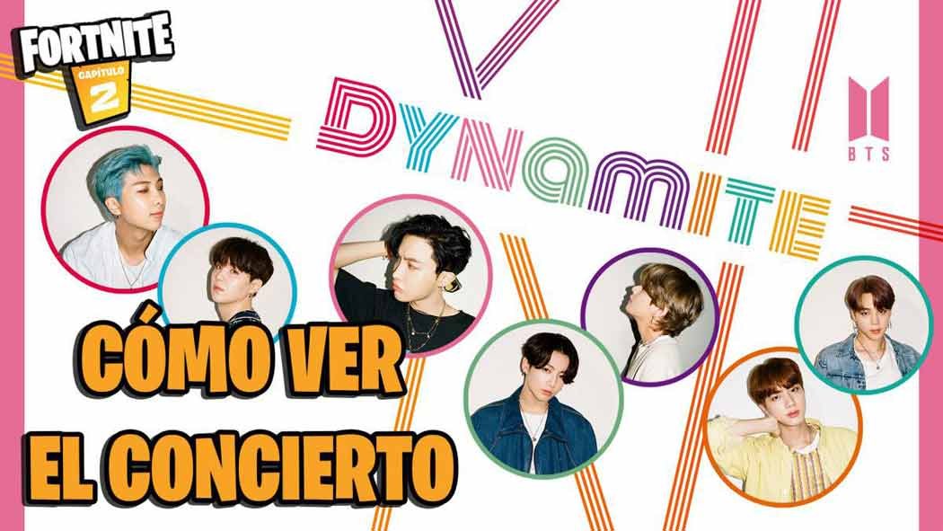 BTS tendrá una colaboración con Fortnite por medio de un concierto virtual, así que si quieres verlo, aquí te decimos fechas y horas y para hacerlo. BTS tendrá una colaboración con Fortnite por medio de un concierto virtual, así que si quieres verlo, aquí te decimos fechas y horas y para hacerlo.