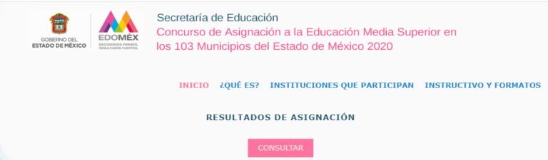 Consulta los resultados del examen 103 municipios de EDOMEX 2020