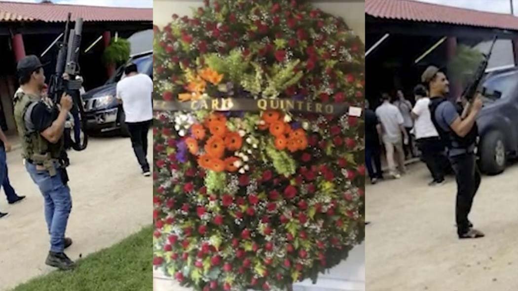 El narcotraficante Rafael Caro Quintero, también conocido como el “Narco de narcos”, reapareció hace unos días durante el funeral de Óscar Armando López Uriarte, alias el “Mono”, quien fue asesinado a balazos el pasado 27 de agosto en la colonia Tierra Blanca, en Culiacán. El narcotraficante Rafael Caro Quintero, también conocido como el “Narco de narcos”, reapareció hace unos días durante el funeral de Óscar Armando López Uriarte, alias el “Mono”, quien fue asesinado a balazos el pasado 27 de agosto en la colonia Tierra Blanca, en Culiacán.