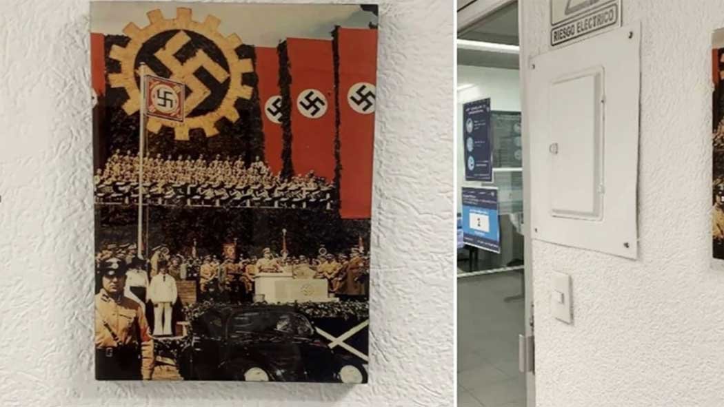 Todo comenzó con una denuncia hecha en redes y ahora la compañía alemana Volkswagen ya tomó cartas en el asunto. ¿Qué pasó? Resulta que un concesionario colgó en sus instalaciones una foto del Partido Nacionalsocialista Obrero Alemán —de manera más detallada, la imagen era de un mitin nazi donde aparece Adolfo Hitler— hasta que fue denunciado por una usuaria. Todo comenzó con una denuncia hecha en redes y ahora la compañía alemana Volkswagen ya tomó cartas en el asunto. ¿Qué pasó? Resulta que un concesionario colgó en sus instalaciones una foto del Partido Nacionalsocialista Obrero Alemán —de manera más detallada, la imagen era de un mitin nazi donde aparece Adolfo Hitler— hasta que fue denunciado por una usuaria.