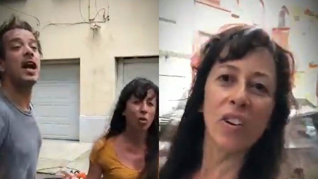 Entonces los usuarios, no conformes, con viralizar el hecho, se dedicaron a investigar la identidad de #LadyArgentina y descubrieron que, ella y su pareja, trabajan en el Salón Covadonga dando clases de tango.