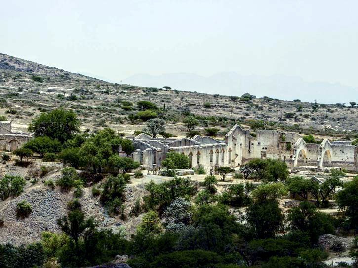 Mina De Los Cinco Señores en el Pueblo Mágico Mineral de Pozos en Guanajuato