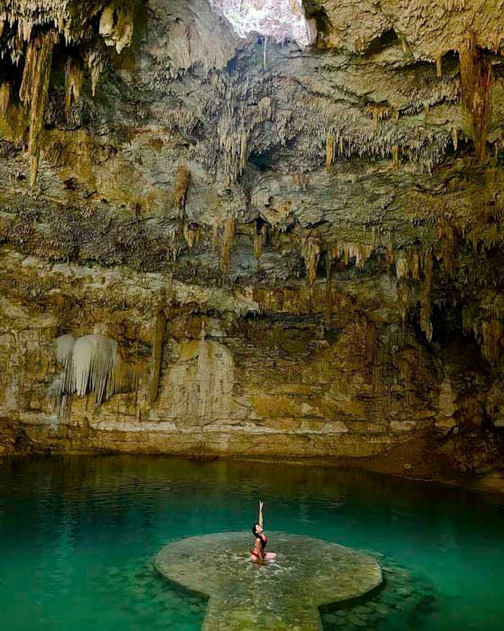Cenote Suytun en Valladolid Yucatán, Guía de viaje, precios