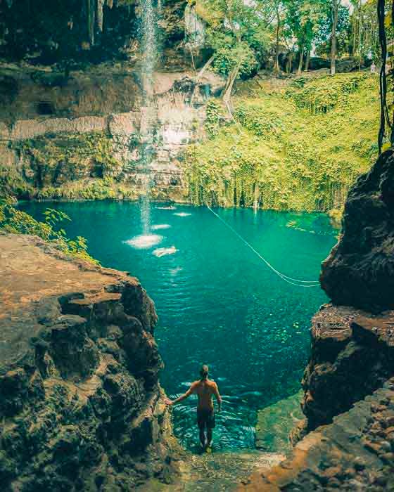 Cenote Zací Valladolid Yucatán, Guía de viaje, costo, horarios