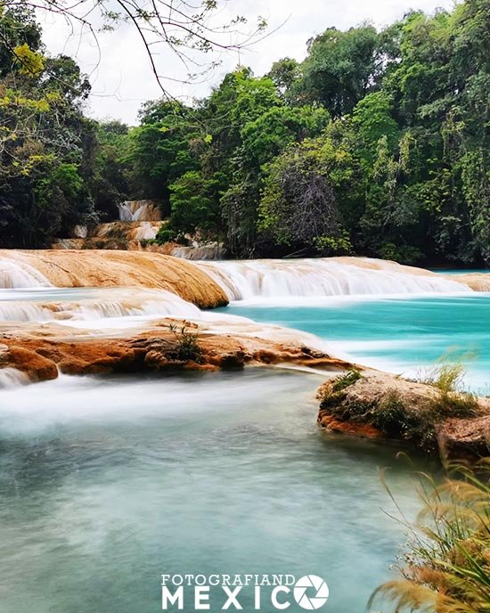 Cascadas de Agua Azul Cascadas de Agua Azul