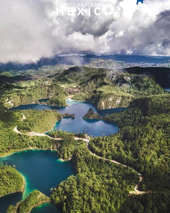 Lagos de Montebello en Chiapas