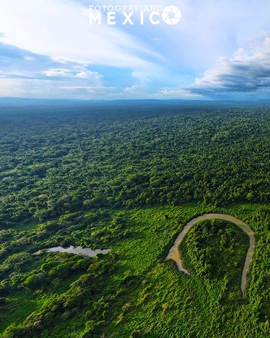 Reserva de la Biosfera Montes Azules en Chiapas