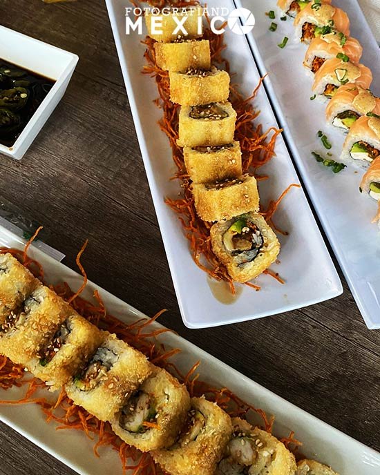 Sushi, un platillo elegante y saludable de la comida japonesa