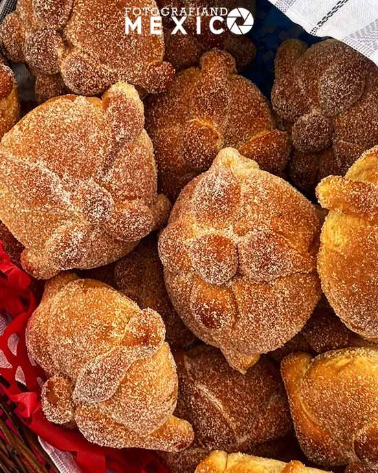 Comida tradicional del Día de Muertos