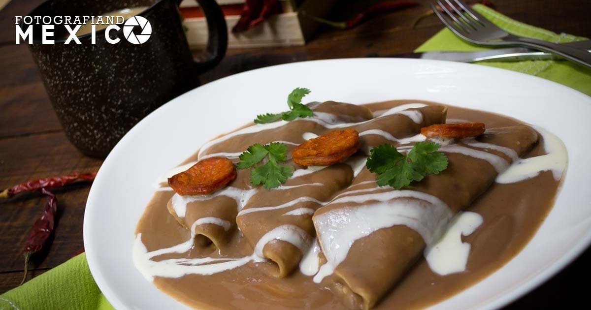 Historia y receta de las Enfrijoladas