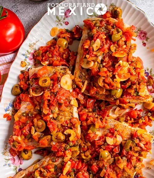 Receta de pescado a la veracruzana